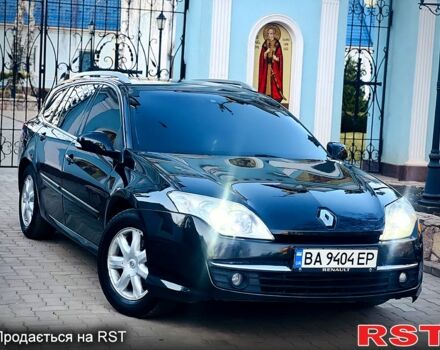 Черный Рено Лагуна, объемом двигателя 2 л и пробегом 192 тыс. км за 4950 $, фото 1 на Automoto.ua