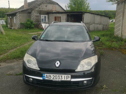 Черный Рено Лагуна, объемом двигателя 2 л и пробегом 350 тыс. км за 6500 $, фото 1 на Automoto.ua