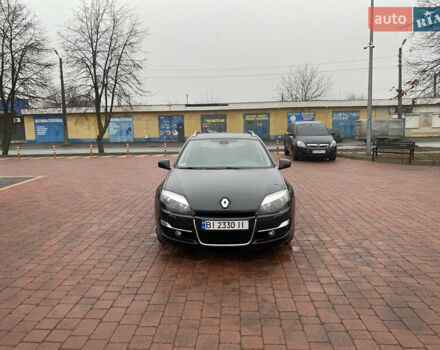 Черный Рено Лагуна, объемом двигателя 2 л и пробегом 235 тыс. км за 9500 $, фото 1 на Automoto.ua