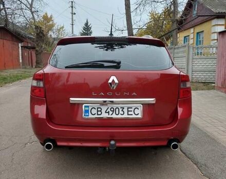 Красный Рено Лагуна, объемом двигателя 2 л и пробегом 262 тыс. км за 8400 $, фото 4 на Automoto.ua