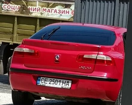 Красный Рено Лагуна, объемом двигателя 1.9 л и пробегом 350 тыс. км за 3600 $, фото 5 на Automoto.ua