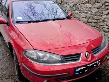 Красный Рено Лагуна, объемом двигателя 3 л и пробегом 282 тыс. км за 4000 $, фото 1 на Automoto.ua