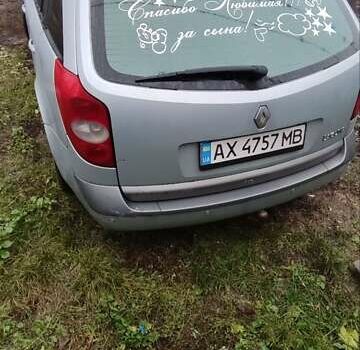 Серый Рено Лагуна, объемом двигателя 2 л и пробегом 294 тыс. км за 3600 $, фото 3 на Automoto.ua