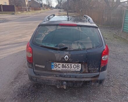 Серый Рено Лагуна, объемом двигателя 1.9 л и пробегом 448 тыс. км за 2750 $, фото 1 на Automoto.ua