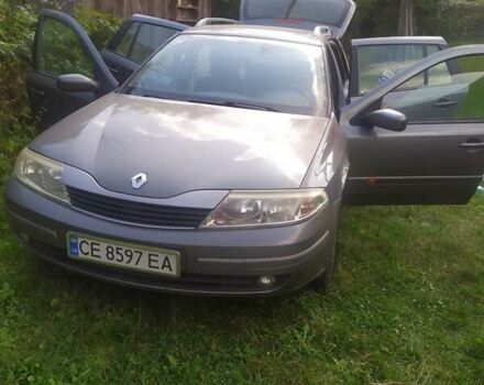 Серый Рено Лагуна, объемом двигателя 2 л и пробегом 208 тыс. км за 4200 $, фото 4 на Automoto.ua