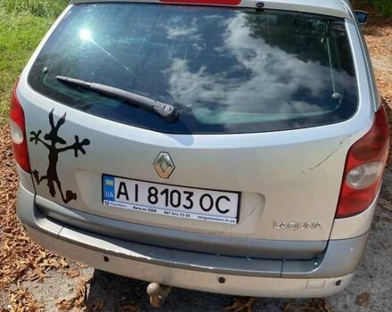 Сірий Рено Лагуна, об'ємом двигуна 1.9 л та пробігом 349 тис. км за 2600 $, фото 4 на Automoto.ua