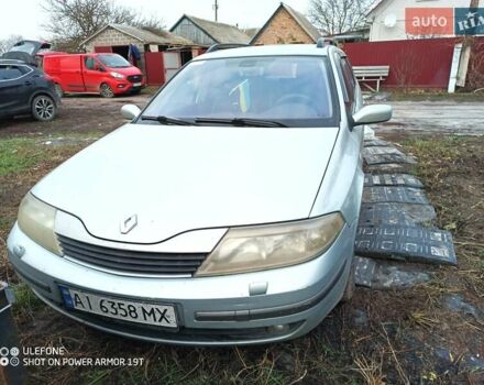 Серый Рено Лагуна, объемом двигателя 2.19 л и пробегом 430 тыс. км за 4200 $, фото 3 на Automoto.ua