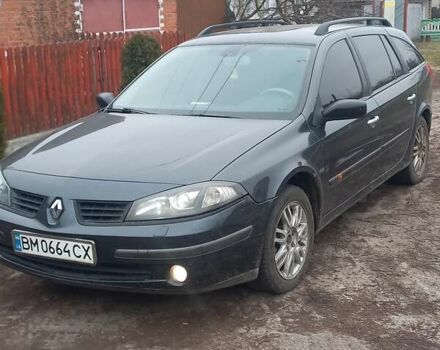 Серый Рено Лагуна, объемом двигателя 2 л и пробегом 220 тыс. км за 4500 $, фото 3 на Automoto.ua