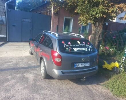 Серый Рено Лагуна, объемом двигателя 2 л и пробегом 413 тыс. км за 2150 $, фото 4 на Automoto.ua