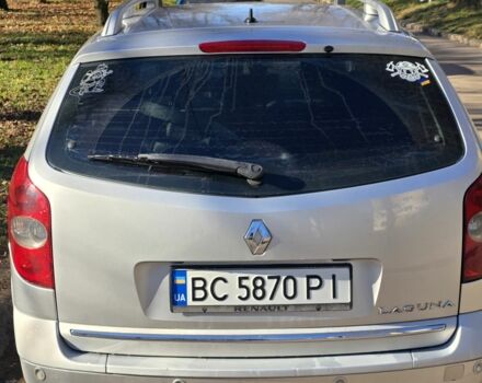 Серый Рено Лагуна, объемом двигателя 1.9 л и пробегом 302 тыс. км за 4000 $, фото 4 на Automoto.ua