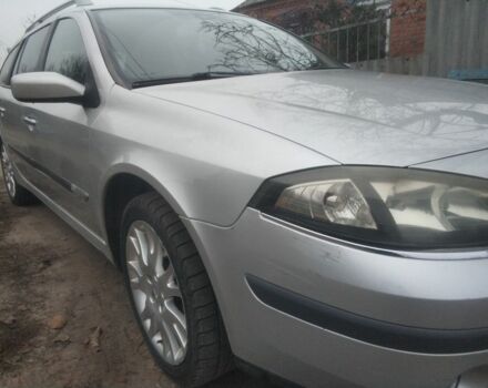 Серый Рено Лагуна, объемом двигателя 2 л и пробегом 270 тыс. км за 4286 $, фото 2 на Automoto.ua