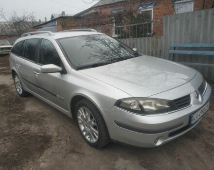 Серый Рено Лагуна, объемом двигателя 2 л и пробегом 270 тыс. км за 4286 $, фото 1 на Automoto.ua