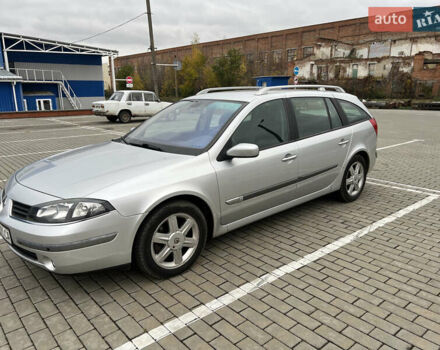Серый Рено Лагуна, объемом двигателя 2 л и пробегом 230 тыс. км за 6100 $, фото 1 на Automoto.ua