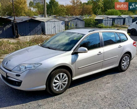 Серый Рено Лагуна, объемом двигателя 1.6 л и пробегом 205 тыс. км за 5250 $, фото 4 на Automoto.ua