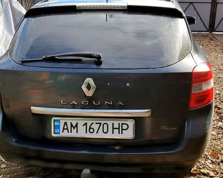 Серый Рено Лагуна, объемом двигателя 1.5 л и пробегом 310 тыс. км за 6200 $, фото 5 на Automoto.ua