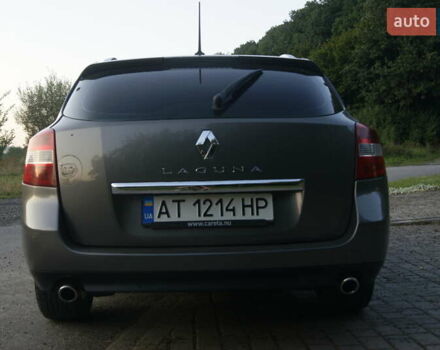 Серый Рено Лагуна, объемом двигателя 2 л и пробегом 219 тыс. км за 6600 $, фото 9 на Automoto.ua