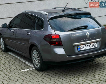 Серый Рено Лагуна, объемом двигателя 1.5 л и пробегом 378 тыс. км за 7100 $, фото 10 на Automoto.ua