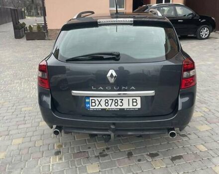 Серый Рено Лагуна, объемом двигателя 2 л и пробегом 225 тыс. км за 9500 $, фото 3 на Automoto.ua