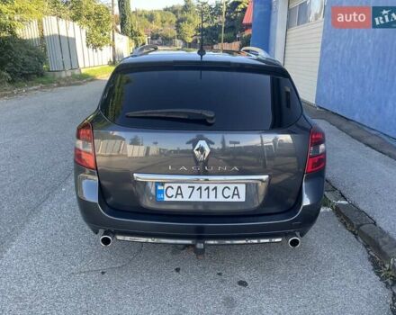 Серый Рено Лагуна, объемом двигателя 2 л и пробегом 255 тыс. км за 6500 $, фото 11 на Automoto.ua