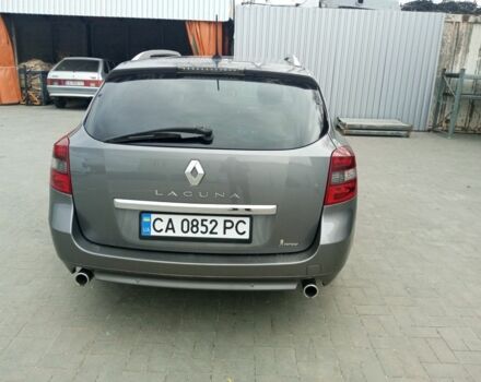 Серый Рено Лагуна, объемом двигателя 2 л и пробегом 220 тыс. км за 9000 $, фото 4 на Automoto.ua