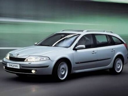 Серый Рено Лагуна, объемом двигателя 1.9 л и пробегом 255 тыс. км за 1191 $, фото 1 на Automoto.ua