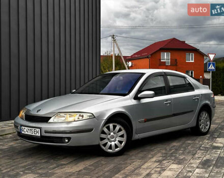 Серый Рено Лагуна, объемом двигателя 2 л и пробегом 290 тыс. км за 2350 $, фото 1 на Automoto.ua