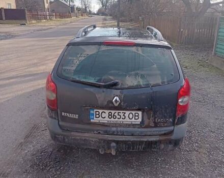 Серый Рено Лагуна, объемом двигателя 1.9 л и пробегом 448 тыс. км за 2750 $, фото 1 на Automoto.ua