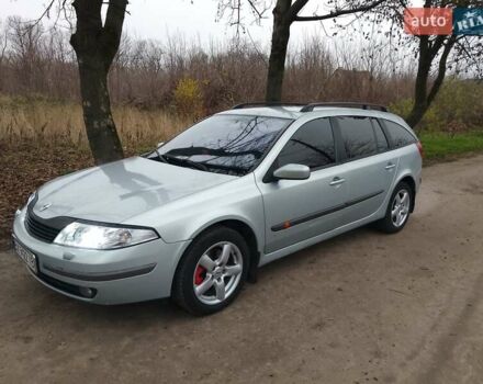 Серый Рено Лагуна, объемом двигателя 2 л и пробегом 281 тыс. км за 3900 $, фото 1 на Automoto.ua