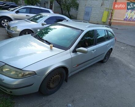 Серый Рено Лагуна, объемом двигателя 2.19 л и пробегом 372 тыс. км за 809 $, фото 1 на Automoto.ua