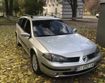 Серый Рено Лагуна, объемом двигателя 1.9 л и пробегом 410 тыс. км за 4700 $, фото 1 на Automoto.ua