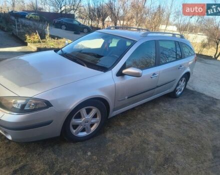 Сірий Рено Лагуна, об'ємом двигуна 2 л та пробігом 323 тис. км за 4200 $, фото 1 на Automoto.ua