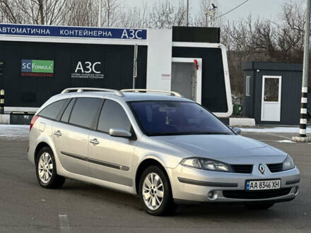 Серый Рено Лагуна, объемом двигателя 1.9 л и пробегом 276 тыс. км за 4800 $, фото 1 на Automoto.ua