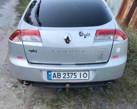 Серый Рено Лагуна, объемом двигателя 2 л и пробегом 250 тыс. км за 1700 $, фото 1 на Automoto.ua