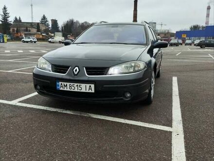 Серый Рено Лагуна, объемом двигателя 2 л и пробегом 310 тыс. км за 5200 $, фото 1 на Automoto.ua