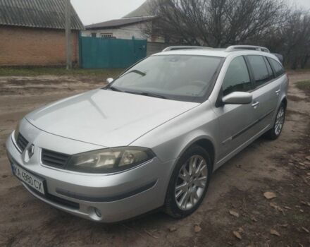 Серый Рено Лагуна, объемом двигателя 2 л и пробегом 270 тыс. км за 4286 $, фото 1 на Automoto.ua