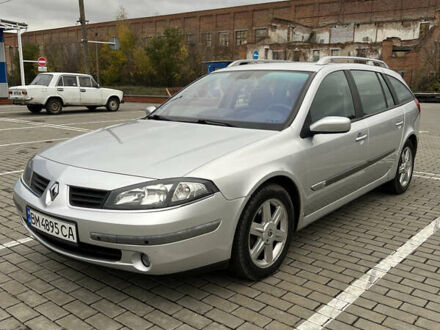 Серый Рено Лагуна, объемом двигателя 2 л и пробегом 230 тыс. км за 6100 $, фото 1 на Automoto.ua