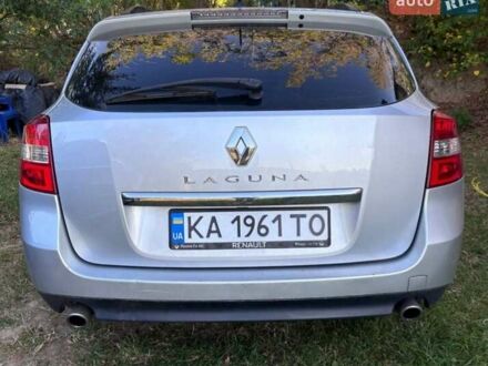 Серый Рено Лагуна, объемом двигателя 2 л и пробегом 340 тыс. км за 6900 $, фото 1 на Automoto.ua