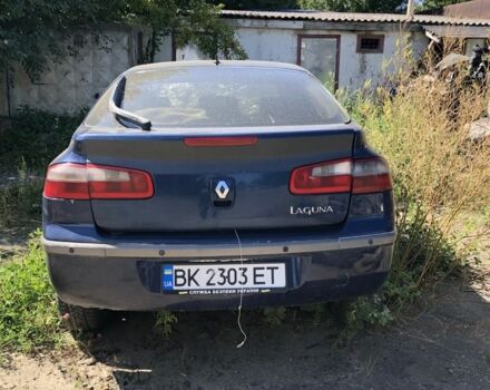 Синий Рено Лагуна, объемом двигателя 1.9 л и пробегом 350 тыс. км за 1000 $, фото 7 на Automoto.ua
