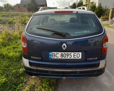 Синий Рено Лагуна, объемом двигателя 1.9 л и пробегом 203 тыс. км за 2799 $, фото 7 на Automoto.ua
