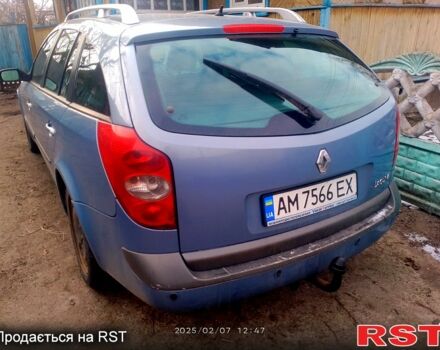 Синий Рено Лагуна, объемом двигателя 1.9 л и пробегом 309 тыс. км за 3500 $, фото 4 на Automoto.ua