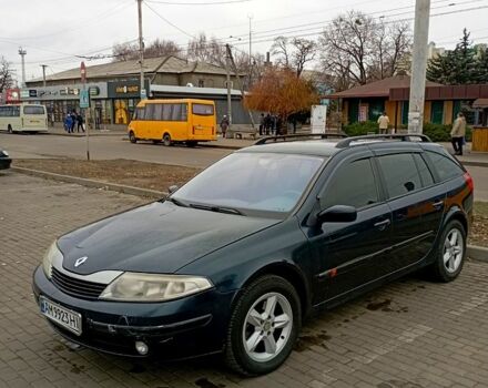 Синий Рено Лагуна, объемом двигателя 1.8 л и пробегом 260 тыс. км за 3800 $, фото 3 на Automoto.ua