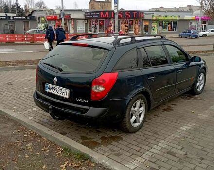 Синий Рено Лагуна, объемом двигателя 1.8 л и пробегом 260 тыс. км за 3800 $, фото 10 на Automoto.ua