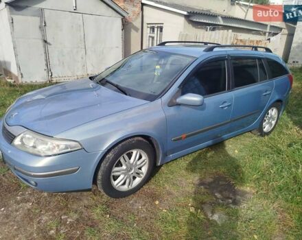 Рено Лагуна 2004 в Волочиске на Automoto.ua Синий Рено Лагуна, объемом двигателя 1.9 л и пробегом 281 тыс. км за 3200 $, фото 2 на Automoto.ua