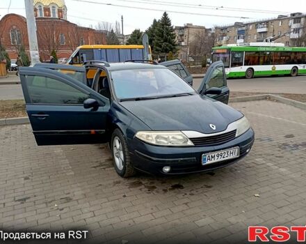 Синий Рено Лагуна, объемом двигателя 1.8 л и пробегом 260 тыс. км за 3800 $, фото 1 на Automoto.ua