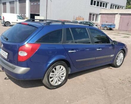Синий Рено Лагуна, объемом двигателя 2 л и пробегом 192 тыс. км за 5900 $, фото 3 на Automoto.ua