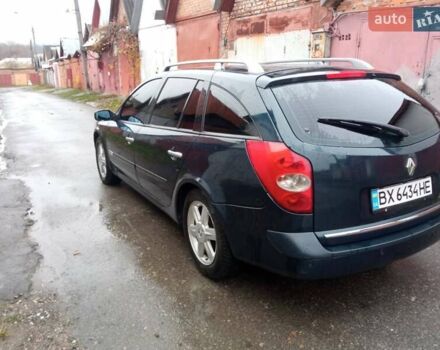 Синий Рено Лагуна, объемом двигателя 2.02 л и пробегом 268 тыс. км за 4700 $, фото 6 на Automoto.ua