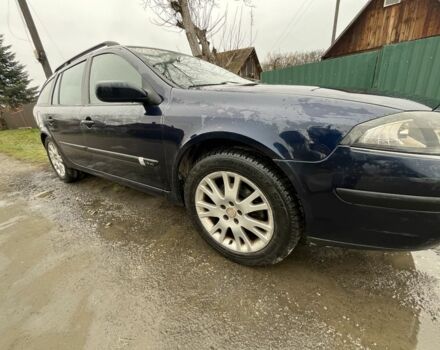 Синий Рено Лагуна, объемом двигателя 1.9 л и пробегом 440 тыс. км за 4350 $, фото 1 на Automoto.ua