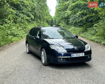 Синий Рено Лагуна, объемом двигателя 2 л и пробегом 252 тыс. км за 8000 $, фото 3 на Automoto.ua