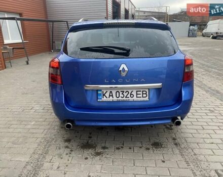 Синий Рено Лагуна, объемом двигателя 2 л и пробегом 296 тыс. км за 7300 $, фото 4 на Automoto.ua