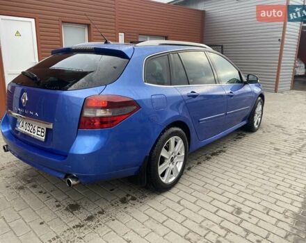 Синий Рено Лагуна, объемом двигателя 2 л и пробегом 296 тыс. км за 7300 $, фото 2 на Automoto.ua